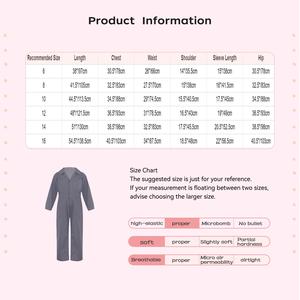 Vêtements de style pour garçons de 6 à 16 ans Combinaison à manches longues de style combinaison Fabricant de vêtements de danse pour enfants Costumes de danse pour enfants - Product Image 6