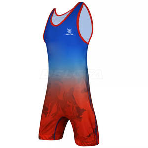 Combinaisons de lutte sur mesure, best-sellers, faible MOQ, dernier style, couleur unie, vente en gros professionnelle - Product Image 4