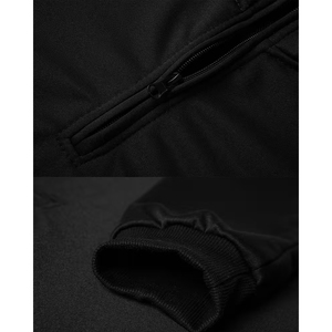 Men's Women's Half Zip Sweatshirt Streetwear Oversized <b>Mock</b> <b>Neck</b> Plain Cotton Fleece Custom Logo <b>Top</b> - Product Image 5