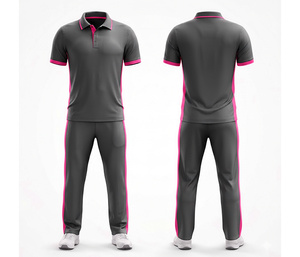 Full Custom <b>Cricket</b> Uniform with Premium Sublimation Technology | Men Women Youth <b>Cricket</b> Wears Polo Shirt and Trouser Full Team - Product Image 2