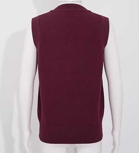 Chaleco de punto sin mangas transpirable de alta calidad para hombre, con cuello en V y botones, ropa exterior profesional. - Product Image 6