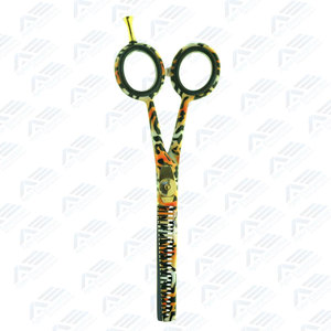 Ensemble de ciseaux à cheveux et ciseaux à effiler en acier inoxydable, lames à bords rasants, instruments de beauté, ciseaux de coiffure 5,5 pouces - Product Image 6