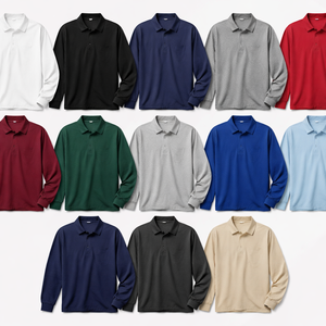 Camisetas Polo de Manga Larga al por Mayor para Hombre - Pedidos Personalizados OEM en Grandes Cantidades Directamente del Fabricante - Product Image 5