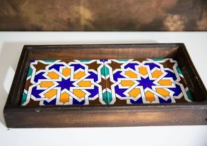 Reliable Supply Wooden Printed Tray High Precision Wooden Printed Tray for International Decor Markets Wholesale <b>Platter</b> - Product Image 2