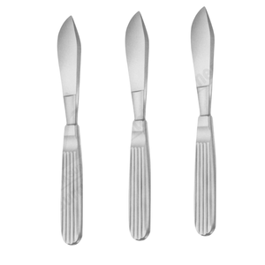 Cuchillos de Autopsia Interósseos Manuales de 80 mm de Longitud de Hoja con Mango Metálico para Amputar Cartílagos, Fabricante en Pakistán - Product Image 1