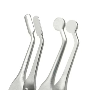 1 unidad Pinza de masaje de acero inoxidable/titanio para glándulas de Meibomio y párpados, herramienta oftálmica, 6 tipos opcionales - Product Image 2