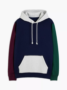 Custom <b>Fleece</b> <b>Zip</b> <b>Up</b> <b>Hoodie</b> Boxy Men's Sweatshirt Plain Solid Color Premium Front Pocket Hoodies Wholesale Products - Product Image 4