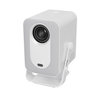 Mini-projecteur vidéo intelligent compatible avec batterie externe, Wi-Fi, 720P HD, prise en charge 4K, projecteurs Android pour home cinéma, lecteur multimédia extérieur, cadeau