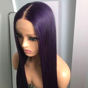 Precio al por mayor 100% Raw Virgin Vietnamita Cabello humano Encaje Peluca Hueso Recto Trama Violeta Super Doble Extensiones de cabello - Product Image 4