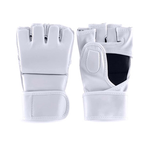 Gants de MMA personnalisés à demi-doigts pour l'entraînement au grappling, gants de combat sportifs, fabricant OEM ODM - Product Image 3