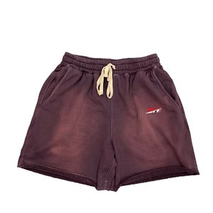 High Quality Mens Acid Washed Shorts Custom Color Blank Soft Cotton Blend Streetwear Casual Shorts Bulk Supply - Product Image 1