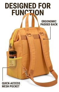 Wildfire BBQ Insulated Cooler Backpack Large Thermal Picnic Tote with Versatile D-Ring & Shoulder Strap, For Grilling & Camping - Product Image 4