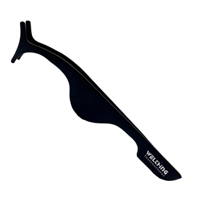 Customised Logo Stainless Steel Tweezers Private <b>Label</b> Model False Eyelash Application Eyelash Extension <b>Applicator</b> - Product Image 2