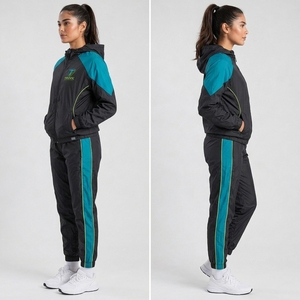 <b>Women's</b> Winter Custom Design Windbreaker Tracksuit Zipper Closure SpoWomen Windbreaker Tracksuit Lightweight Athletic <b>Jacket</b> - Product Image 6