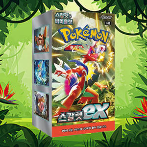 Caja de Sobres Pokémon Scarlet ex, Juego de Cartas Coleccionables de Anime Coreano, Cartas Coleccionables de Alta Demanda, Colección de Cartas Pokémon - Product Image 1