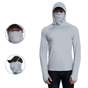 Hoodie de pêche à manches longues entièrement personnalisé pour l'extérieur, nouveau modèle 2026, avec logo personnalisé imprimé, pull à capuche pour la pêche - Product Image 2