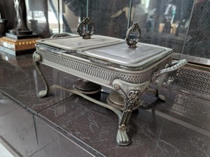 Plat de service rectangulaire en acier inoxydable pour buffet, avec couvercle, pour hôtels, au meilleur prix - Product Image 1