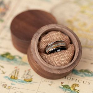 Boîte de rangement en bois de qualité supérieure pour l'organisation de la maison, grande caisse en bois rustique avec poignées pour ranger les jouets, les porte-clés et les bagues - Product Image 5