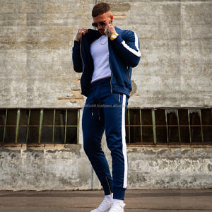 Ensembles d'entraînement et de jogging en polaire respirant à fermeture éclair intégrale sur mesure pour garçons, taille plus, hiver 2026 - Product Image 6