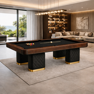 Mesa de Billar de Interior Argmac Edición Especial, Fieltro de Alta Velocidad Sintético y Duradero, Tamaño Personalizable, Diseño Moderno y Lujoso para el Hogar y Hoteles - Product Image 1