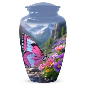Amazing Crafts High Quality Pink Butterfly Urn <b>For</b> Mom <b>Ashes</b> - Memorial <b>Keepsake</b> Mini Urns <b>For</b> Female - Product Image 1