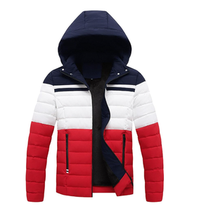 Chaqueta Formal Acolchada para Hombre de Primera Calidad, Suministro OEM al por Mayor, Color y Talla Personalizables, Cuello Alto, Diseño de Dos Tonos - Product Image 6