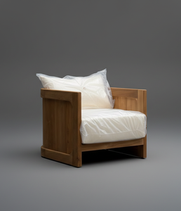 Conjunto de Sofás Canaya para Jardín, Madera de Teca Sólida, Muebles Modernos para Exteriores, Patio, Terraza, Jardín, Asientos Cómodos para Comer, Apartamento - Product Image 3