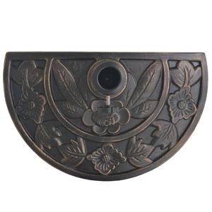 19.8 libbre di Base parasole mezza rotonda in bronzo per ombrelli da giardino e basi in resina - Product Image 5