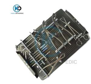 Ensemble d'instruments chirurgicaux orthopédiques pour arthroscopie de l'épaule KAHLU ORTHOPEDIC, 18 pièces, en acier inoxydable, manuel, durable, certifié CE - Product Image 2