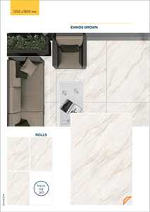 Carrelage mural effet marbre blanc 1200 x 1800 mm, panneau mural en céramique sanitaire pour fond de meuble de salle de bain - Product Image 4