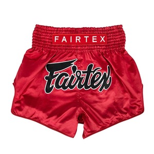 Pantalones Cortos de Muay Thai Fairtex Personalizados de la Mejor Calidad, Logotipo Personalizado, Cómodos, Hechos a Medida, de Satén - Product Image 1
