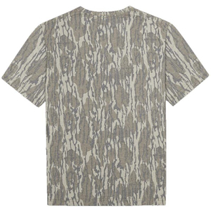 Chemise de pêche personnalisée, résistante au rétrécissement, respirante, confortable, en tissu extensible, motif camouflage délavé, vintage, manches courtes, pour la chasse - Product Image 2