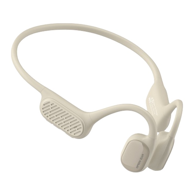 Bone Conduction Headphones for Swimming IPX8 Waterproof Bluetooth 5.3 Open Ear Sports Headset with Memory Card LED Battery
