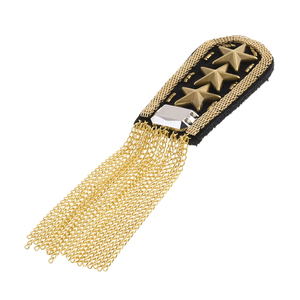 Elegantes Epaulettes Trenzados Hechos a Mano para Uniformes, Pliegues de Hombro Personalizados con Precio Económico y Servicio OEM - Product Image 1