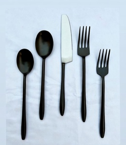 Vintage European Style 18/<b>8</b> Stainless Steel Flatware <b>Set</b> with Mirror Polish Bone Handles Eco-Friendly & Durable Kitchenware <b>Set</b> - Product Image 4