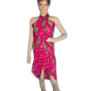Adult <b>Beach</b> Wear Kaftan SEA Printed Polyester Sarong <b>Tunic</b> Swimwear Cover Up Playa Pareo <b>Beach</b> Dress Lightweight Bikini Coverup - Product Image 1