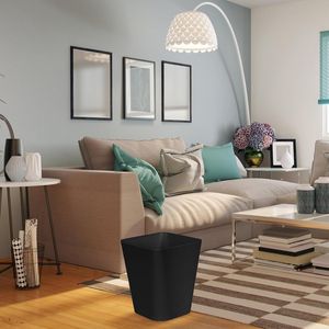 Cestino per Rifiuti Nero da 6,8 Litri per Bagni, Lavanderie, Cucine, Uffici - Piccolo Contenitore per Smaltimento Conveniente - Product Image 3