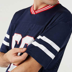 Uniforme de sport d'équipe personnalisé de haute qualité, à manches courtes, pour hommes, style streetwear - Product Image 2