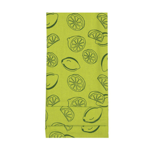 Essuie-tout de cuisine tendance et écologique à imprimé citron, 100 % coton, 50x70cm, 250 GSM, chiffon à vaisselle, vente en gros, fabriqué en Inde, fournisseur - Product Image 1