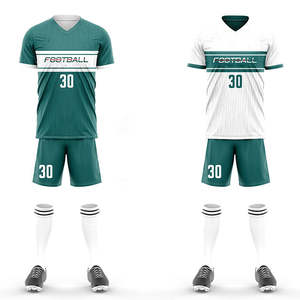 Uniforme de Fútbol Sublimado con MOQ Bajo, Uniforme de Fútbol Personalizado de Alta Calidad, Camiseta de Club de Fútbol Transpirable Personalizada de Alta Calidad - Product Image 2