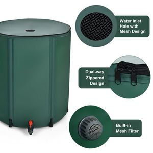 53 Gallon Collapsible Rain <b>Barrel</b>-Portable <b>Water</b> Collector for Garden - Product Image 6