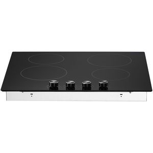 Piano Cottura Elettrico da 24 Pollici con 4 Bruciatori e Pannello in Vetro Ceramico da 6000W, Controllo Touch e Manopole, Piano Cottura Integrato - Product Image 6