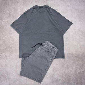Top selling design Men Personality Sport <b>Set</b> Summer 2 Piece <b>Set</b> Short Sleeve T Shirts and Shorts Stylish Casual Summer <b>Set</b> - Product Image 4