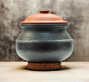 Juego de ollas de barro terracota auténticas hechas a mano con tapas, para cocina de gas, ecológicas, resistentes al calor, para cocinar y servir. - Product Image 3