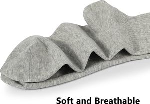 Chaussettes décontractées en tricot respirant en Spandex/Polyester/Coton - Product Image 4