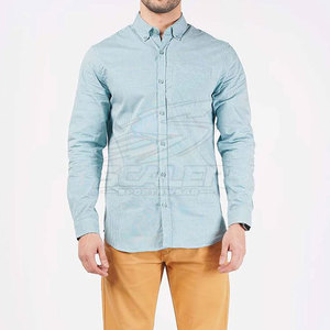 New Arrival Business Casual Men <b>Flannel</b> Breathable Button-Up Long Sleeve Shirt for Office Work Events and Daily Clothing - Product Image 4