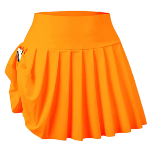 กระโปรงเด็กคุณภาพสูงขายส่ง กระโปรงพลีทมีกางเกงในตัว เหมาะสำหรับกีฬาแบดมินตัน เทนนิส กอล์ฟ และกีฬาอื่นๆ สำหรับเด็กผู้หญิง - Product Image 6