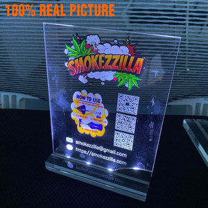 Tarjeta de Invitación Corporativa Personalizada con Luz LED Recargable, Invitación VIP de Acrílico para Negocios con Logotipo, Fábrica OEM - Product Image 2