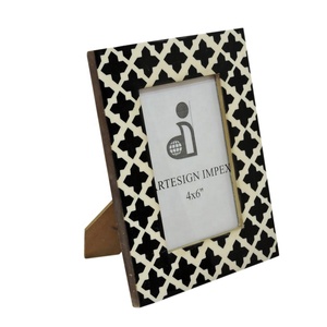 Cadre photo rectangulaire en résine fait main Impex PF2241, décoration élégante pour la maison, support d'affichage, au prix le plus bas - Product Image 4