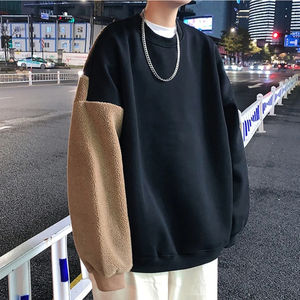 Sudadera Unisex de Otoño-Primavera con Diseño de Oso de Dibujos Animados, Cuello Redondo, Holgada, Informal, de Manga Larga, para Niñas y Niños - Product Image 2